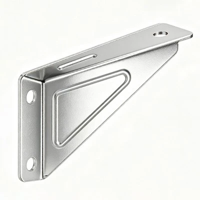 White Steel Shelf Bracket factory